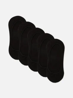 Füßlinge aus Baumwolle, 5er-Pack