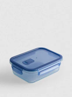 Frischhaltebox aus geriffeltem Glas