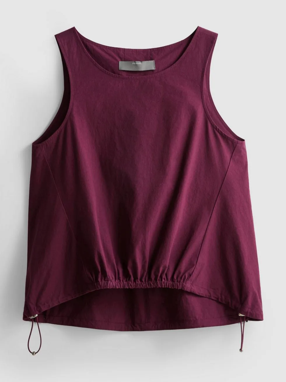Funktionales Tanktop mit rundem Saum