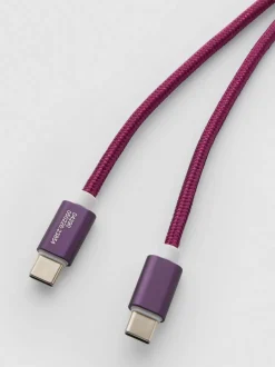 Geflochtenes USB-C- auf USB-C-Kabel, 2 m