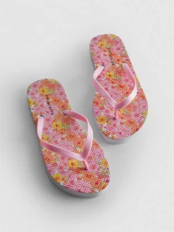 Gemusterte Flipflops