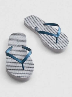 Gemusterte Flipflops