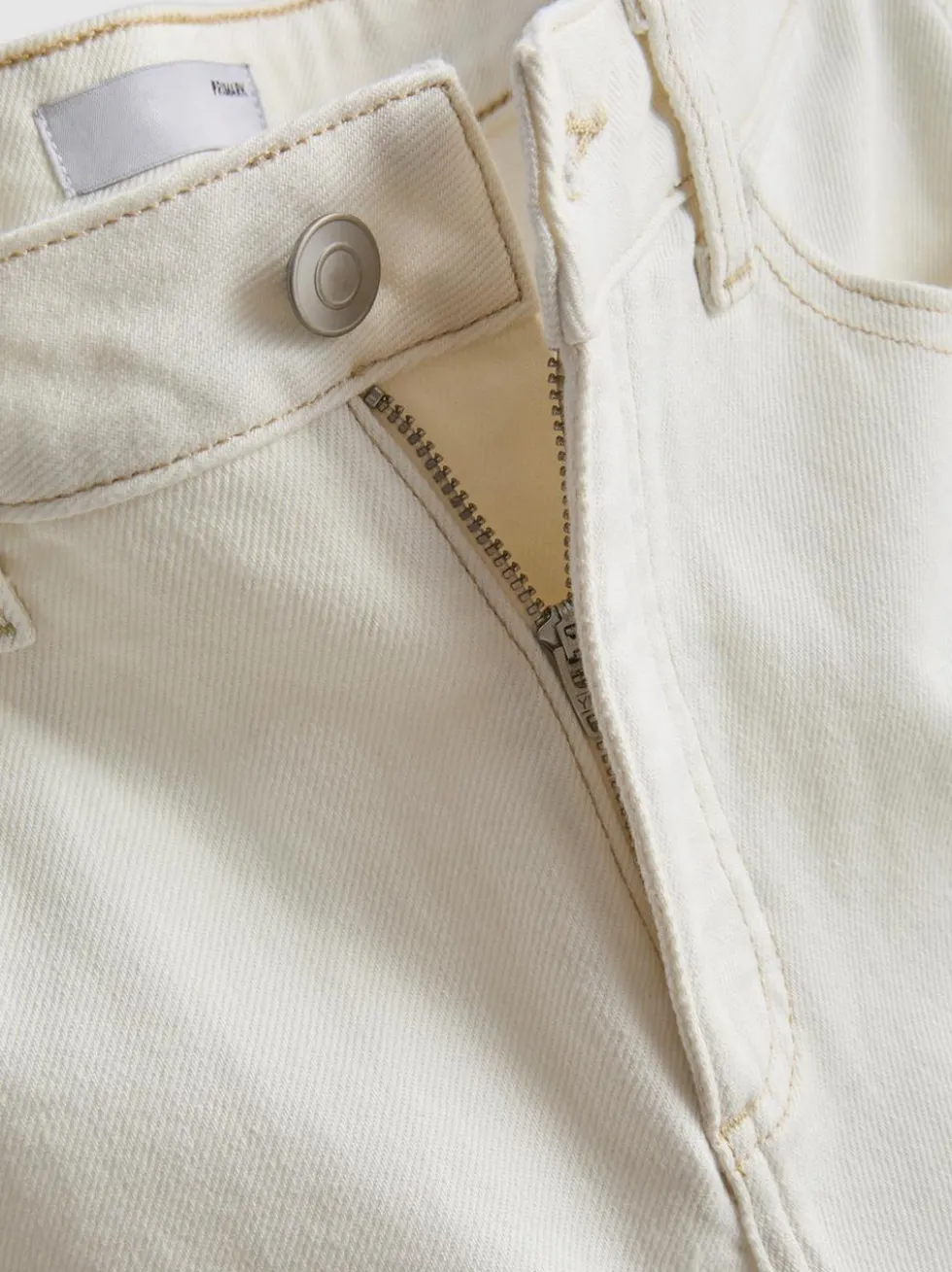Gerade geschnittene Jeans aus Baumwolldenim