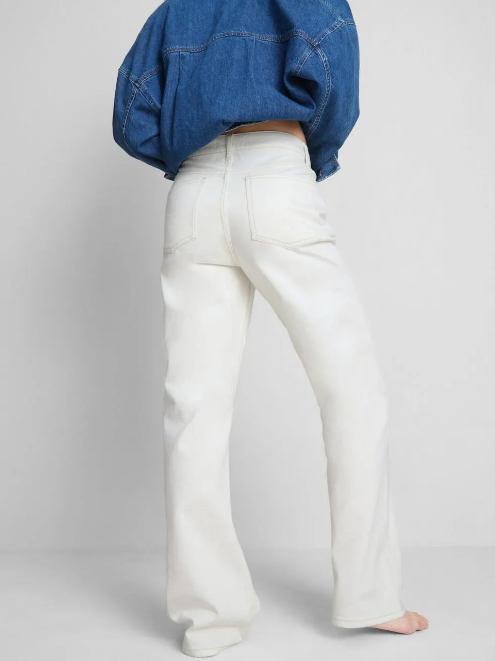 Gerade geschnittene Jeans aus Baumwolldenim