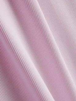 Geripptes Bodycon-T-Shirt-Kleid in Minilänge