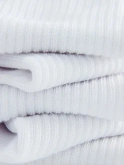 Gerippte Socken in Viertellänge, 5er-Pack