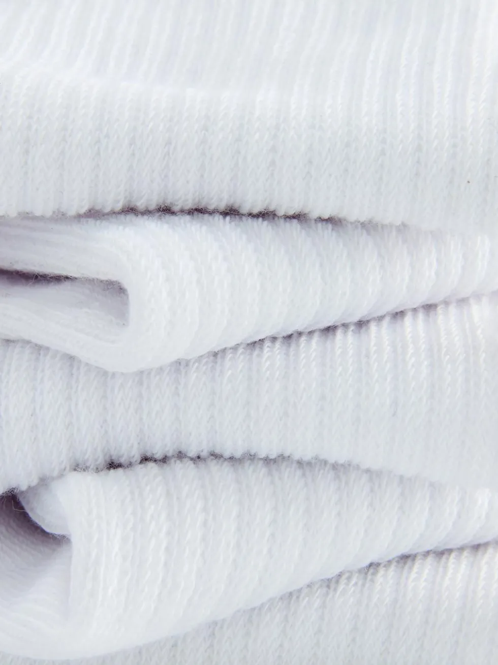 Gerippte Socken in Viertellänge, 5er-Pack