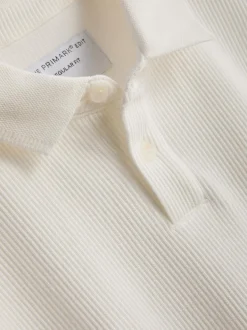 Geripptes „The Edit“ Poloshirt