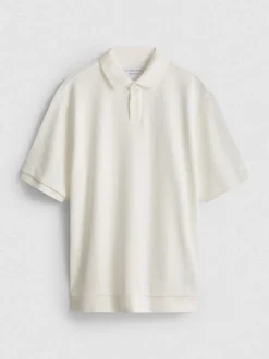 Geripptes „The Edit“ Poloshirt