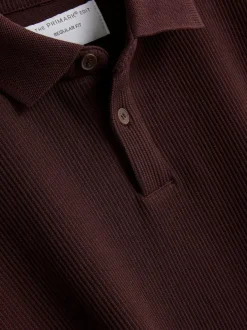 Geripptes „The Edit“ Poloshirt