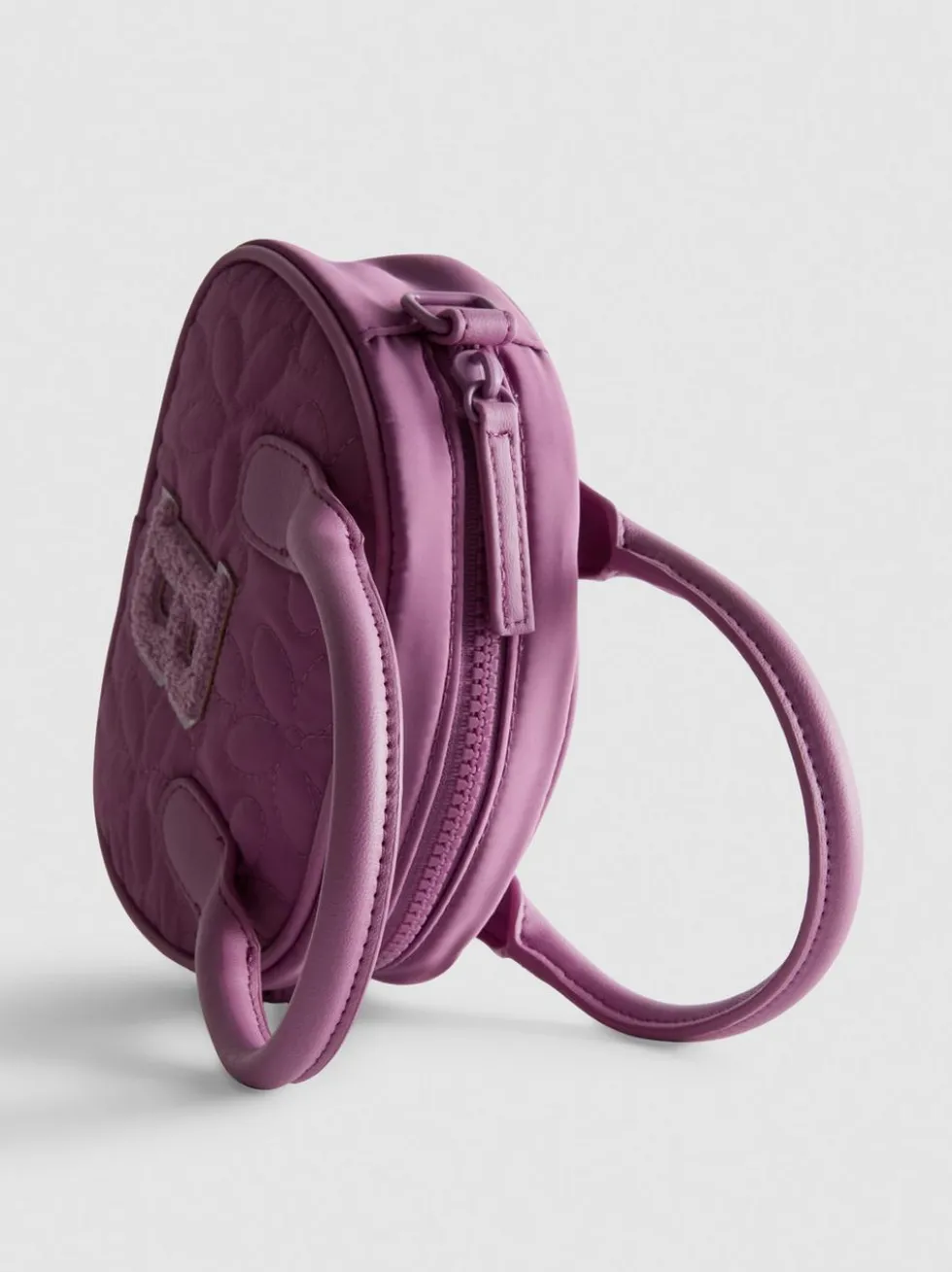 Gesteppte Mini-Tasche mit Initiale