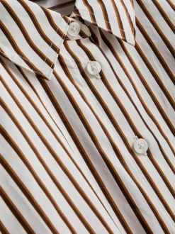 Gestreiftes „By Coleen“ Hemd aus reiner Baumwolle