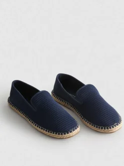 Gestrickte Low-Top-Espadrilles