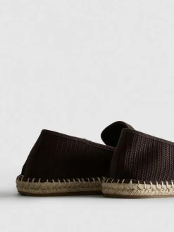 Gestrickte Low-Top-Espadrilles