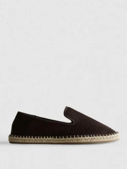 Gestrickte Low-Top-Espadrilles