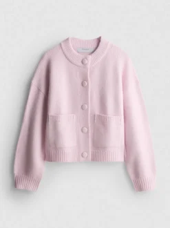 Gestrickter Bomber-Cardigan