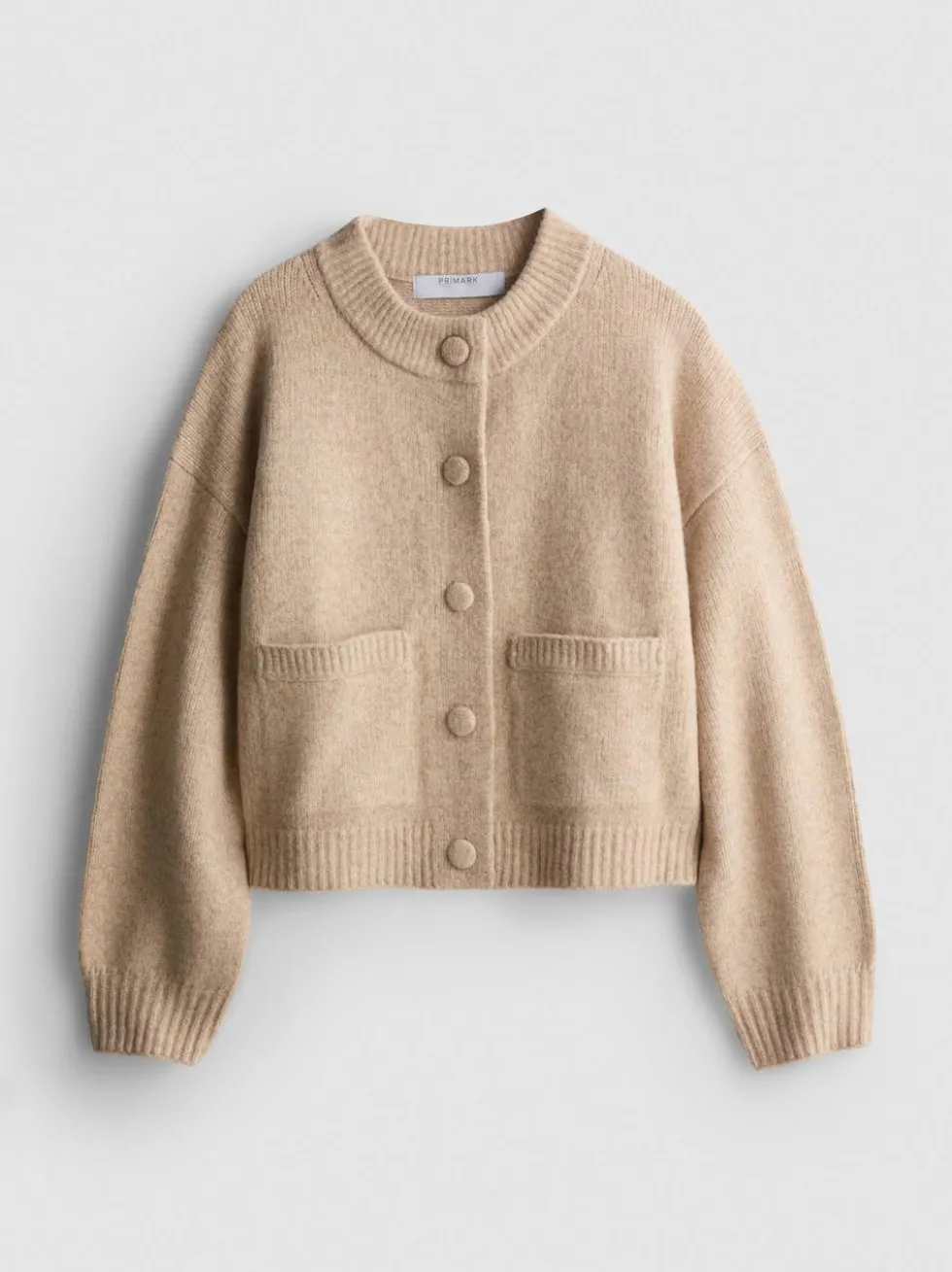 Gestrickter Bomber-Cardigan