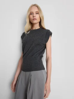 Gestricktes „By Coleen“ Tanktop mit Flügelärmeln