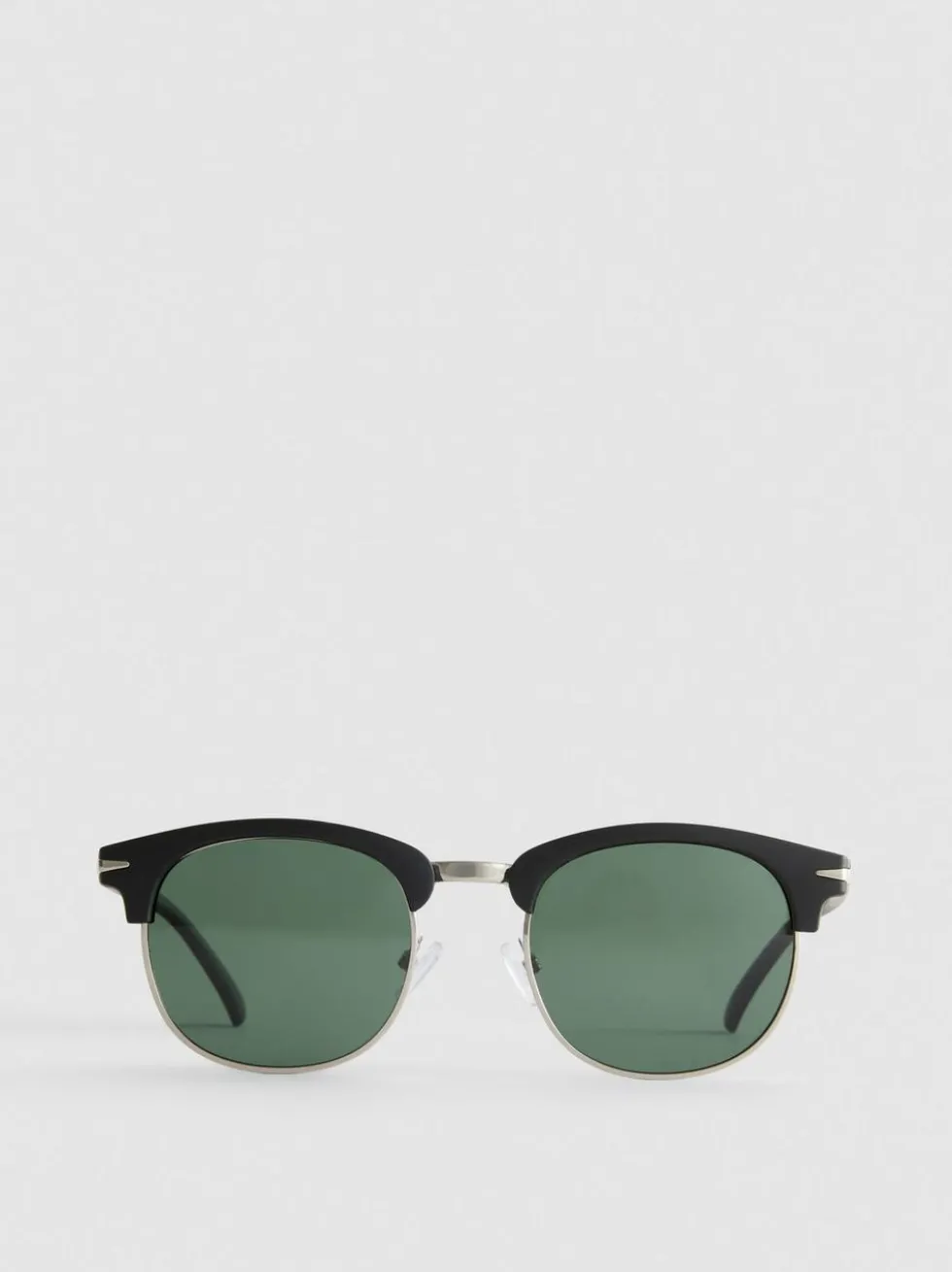Getönte Clubmaster-Sonnenbrille