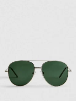 Getönte Piloten Sonnenbrille