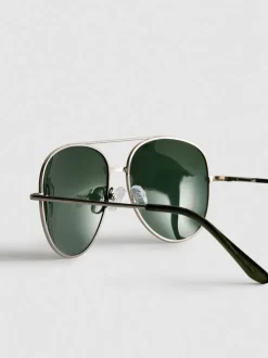 Getönte Piloten Sonnenbrille