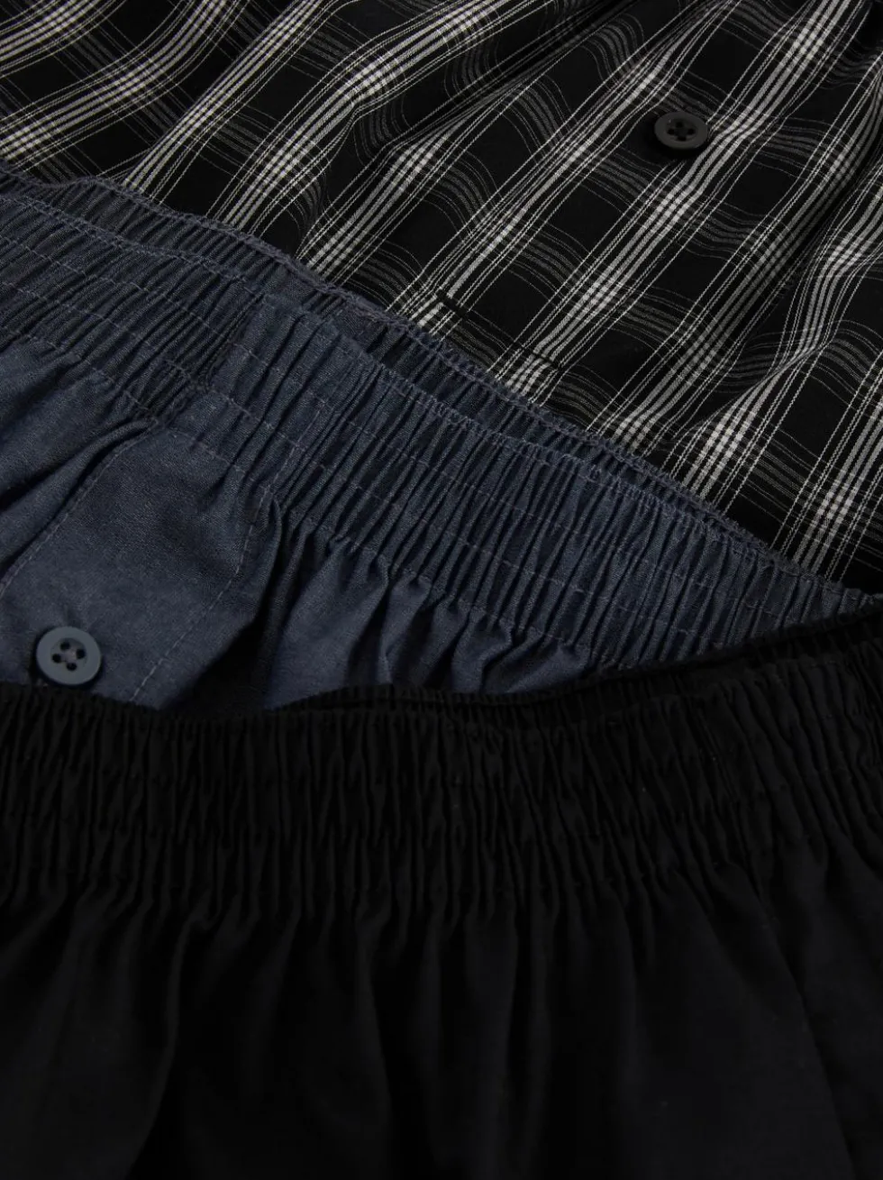 Gewebte Boxershorts, 3er-Pack