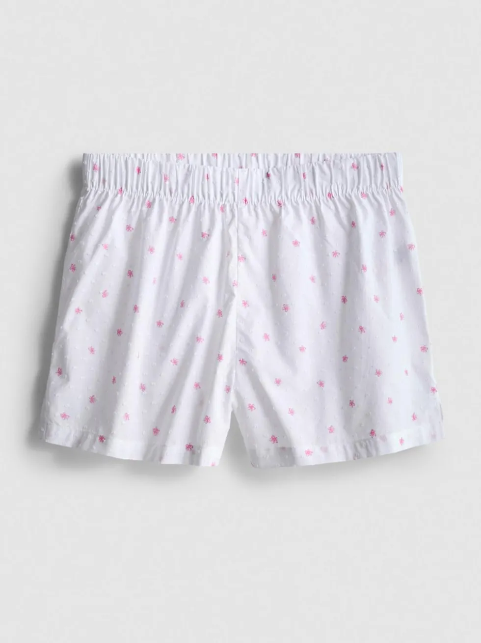 Gewebte Schlafanzugshorts aus Baumwolle
