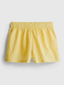 Gewebte Schlafanzugshorts aus Baumwolle