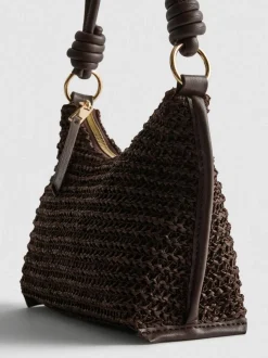 Gewebte Schultertasche
