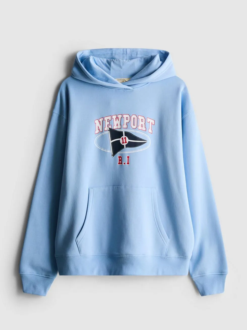 Grafik-Hoodie aus Baumwollmischung