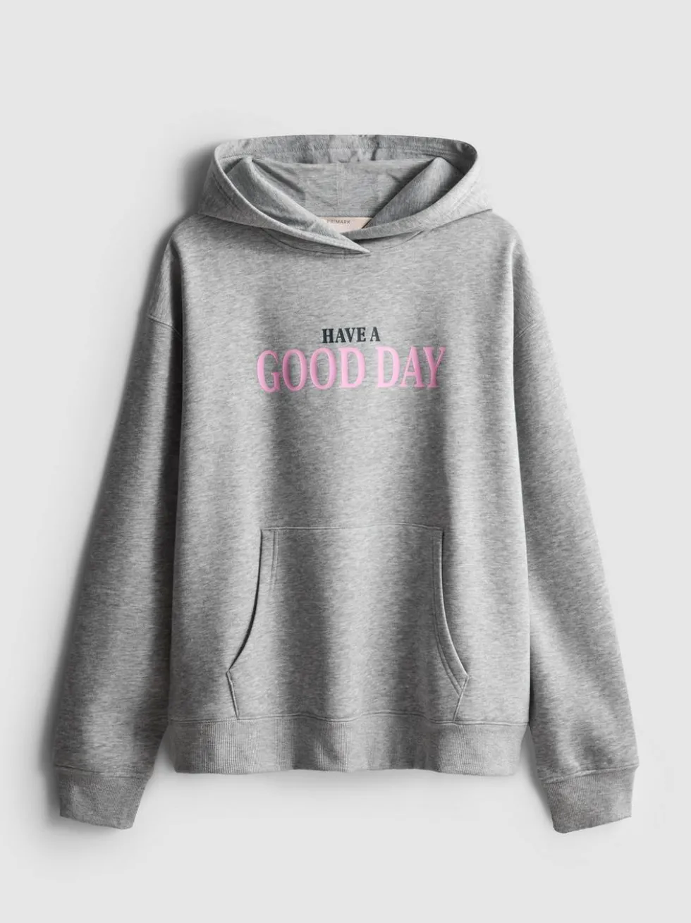 Grafik-Hoodie aus Baumwollmischung