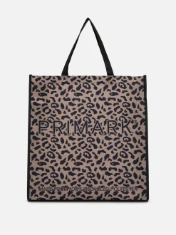 Große „Primark“ Tragetasche mit Print