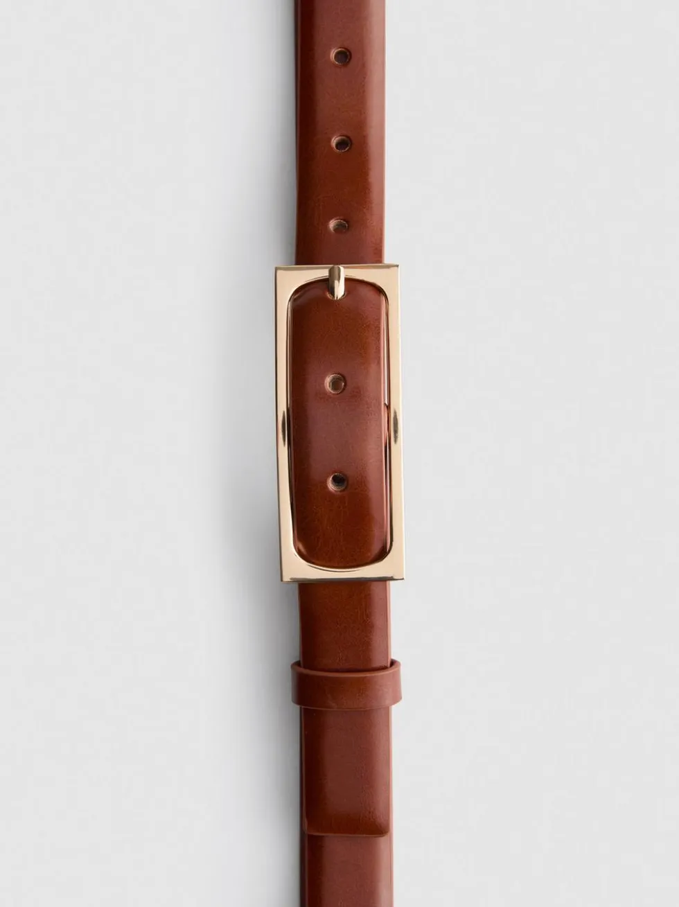 Gürtel mit rechteckiger Schnalle