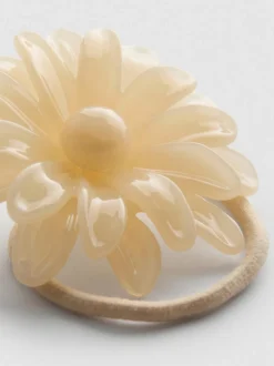 Haargummi mit Blume