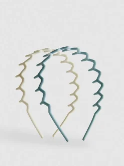 Haarreife mit Zickzack-Design, 2er-Pack