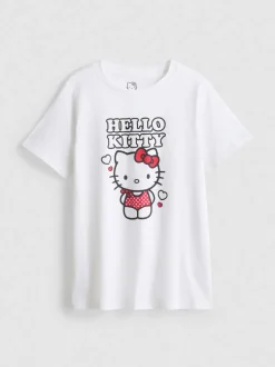„Hello Kitty“ Baumwoll-T-Shirt mit Grafik