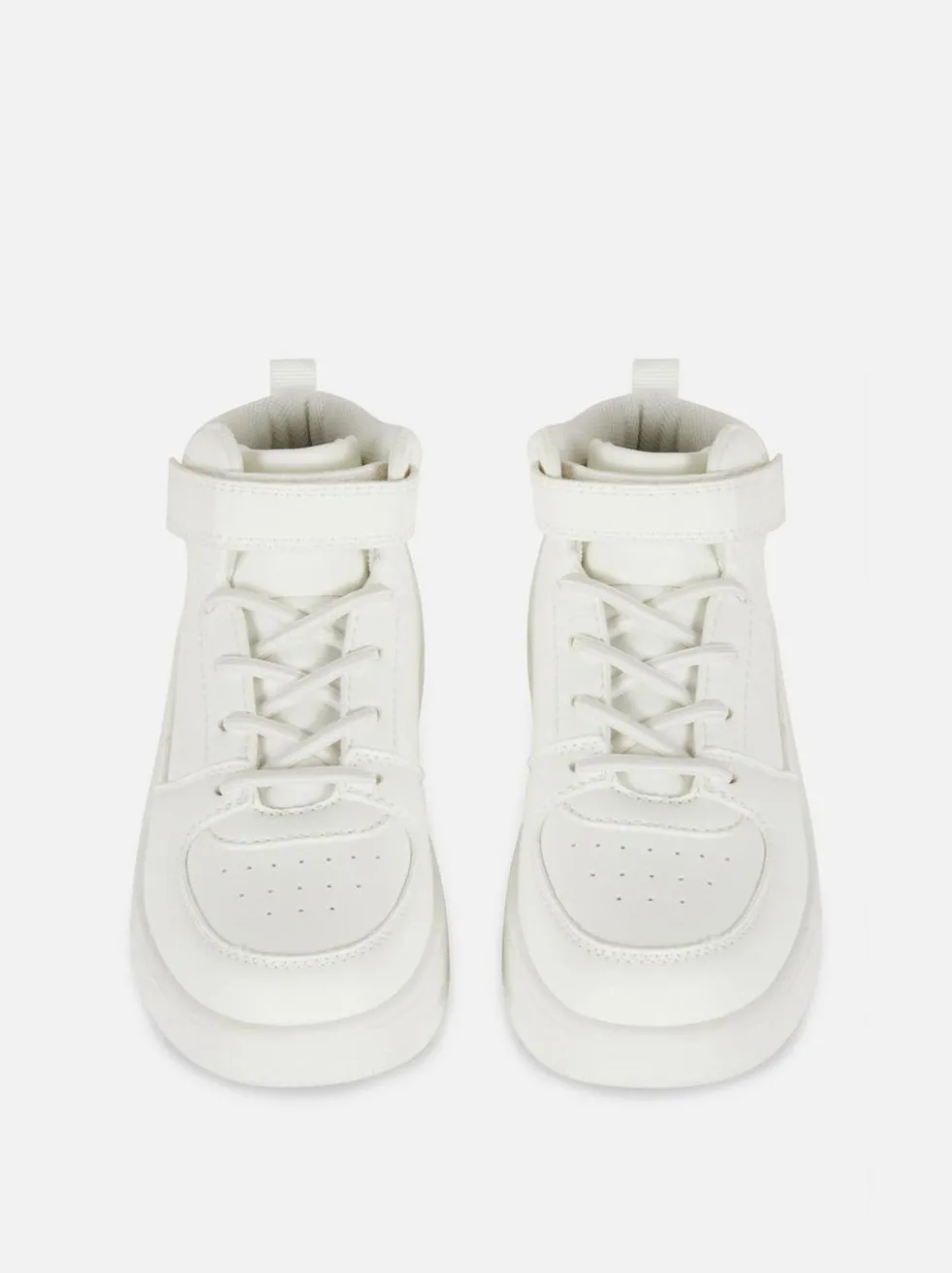 High-Top-Sneaker mit Riemen