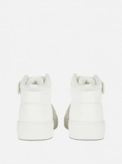 High-Top-Sneaker mit Riemen