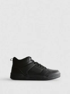 High-Top-Sneaker mit Schnürsenkeln