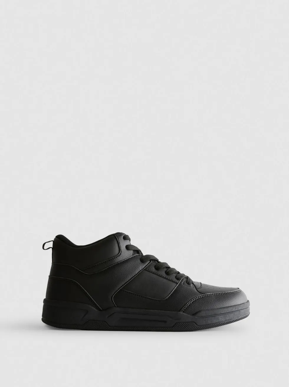 High-Top-Sneaker mit Schnürsenkeln