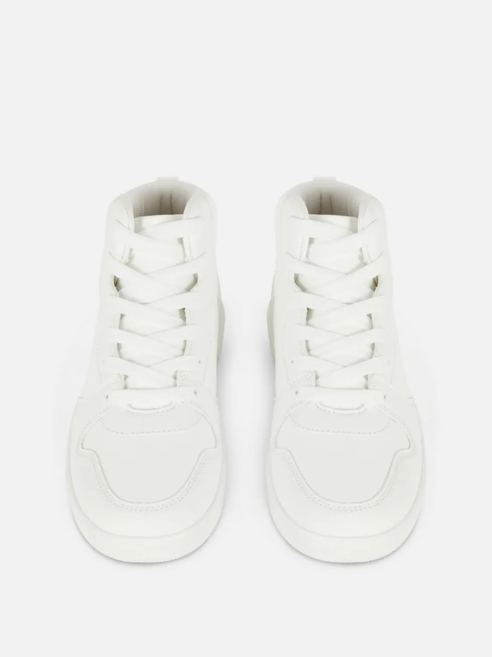 High-Top-Sneakers mit klobiger Sohle