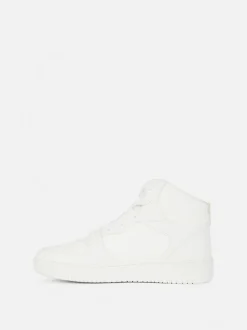 High-Top-Sneakers mit klobiger Sohle