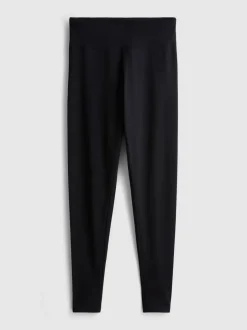 High-Waist-Leggings mit hohem Baumwollanteil