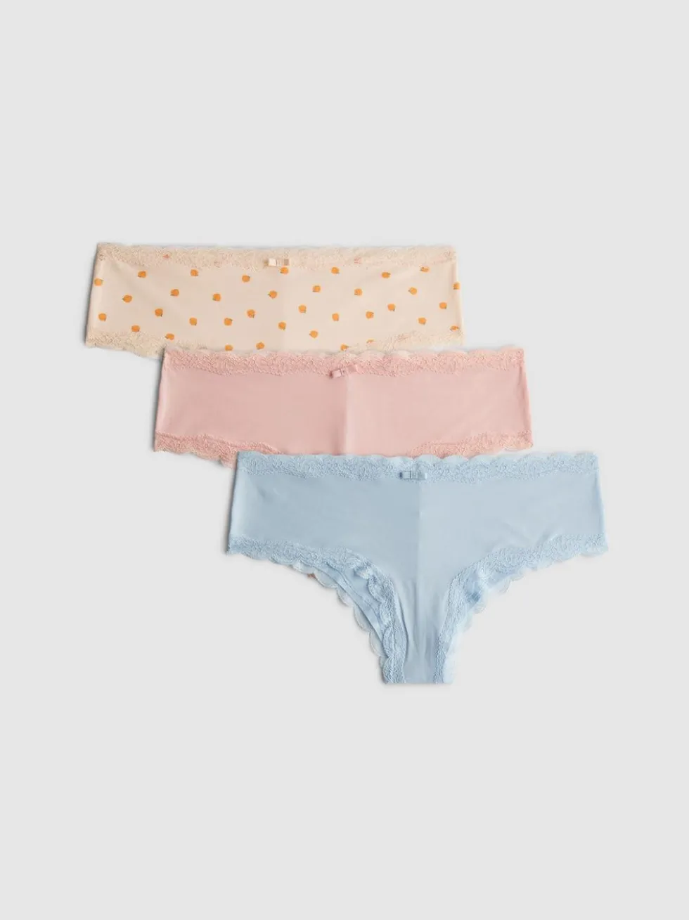 Hipster-Slips aus Mikrofaser, 3er-Pack