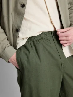 Hose aus Leinengemisch