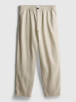 Hose aus Leinengemisch