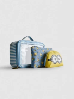 „Ich – Einfach unverbesserlich Minions“ Make-up-Taschen-Set, 3-teilig