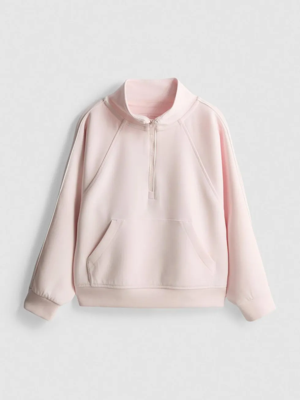 1–9 Jahre | Active-Sweatshirt mit halbem Reißverschluss und Trichterkragen