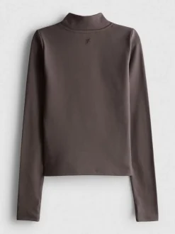 7–15 Jahre | Active-Sweatshirt mit halbem Reißverschluss
