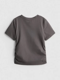 7–15 Jahre | Active-T-Shirt mit Raffung